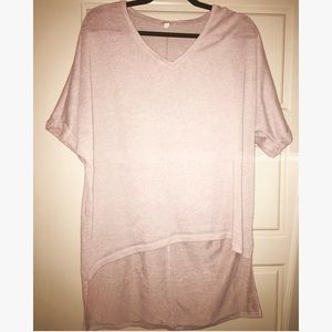 Umgee Beige High-Low Tunic